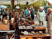 biggest flea and antiques market in southwest Germany