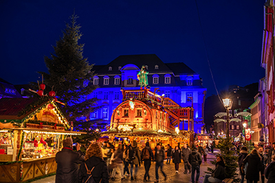 Heidelberger Weihnachtsmarkt, Marktplatz