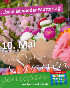 Muttertag wochenmarkt